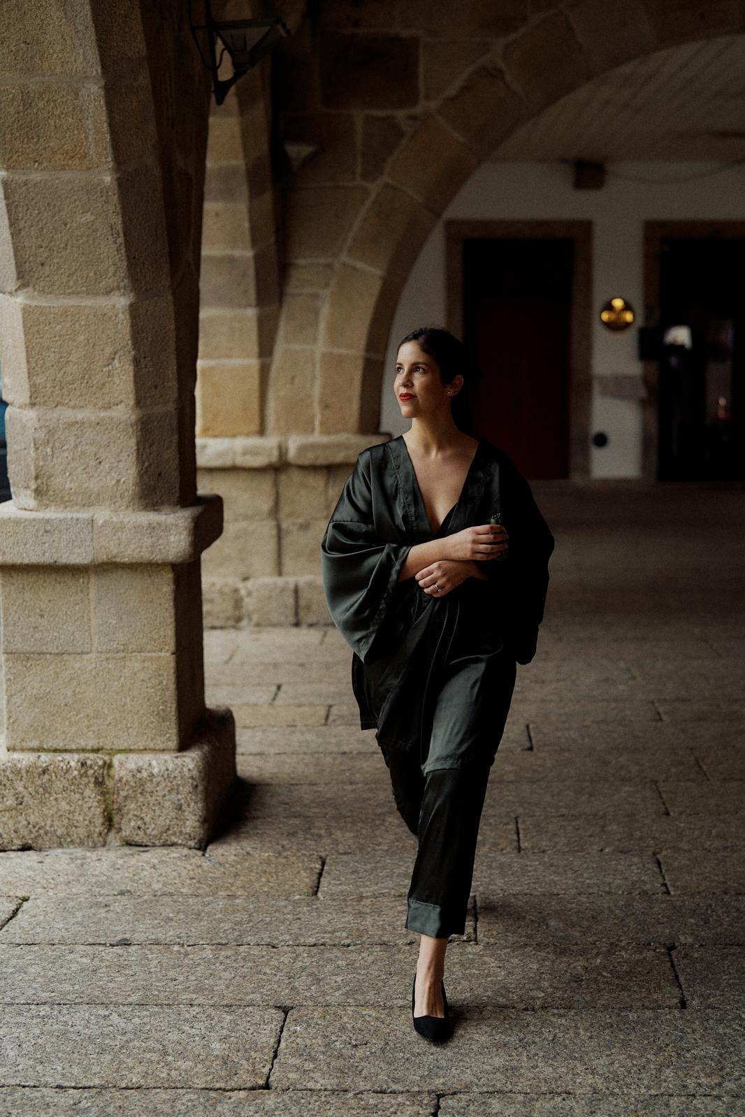 Ana Leonor nas arcadas