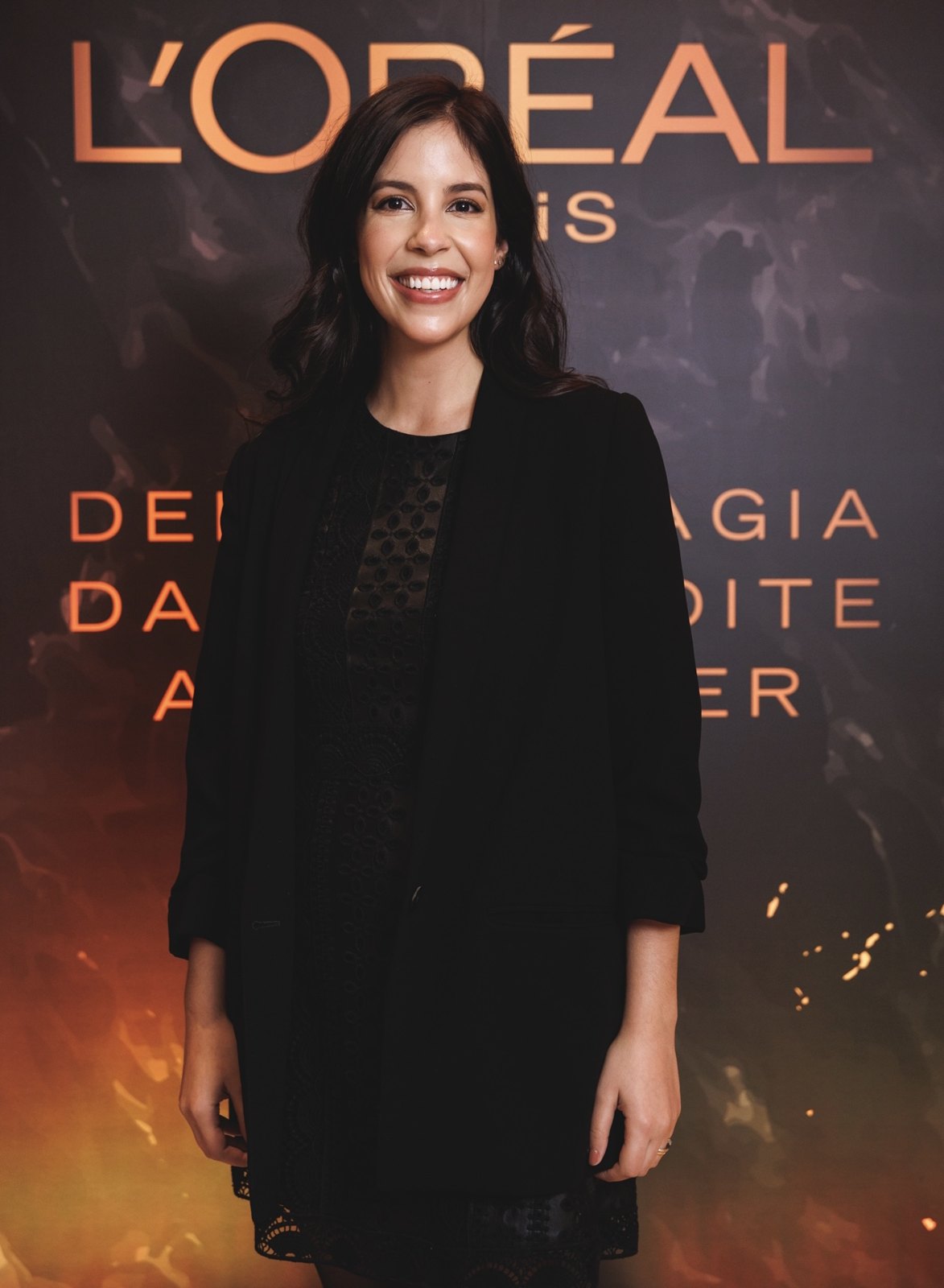 Ana Leonor num evento L'Oréal Paris